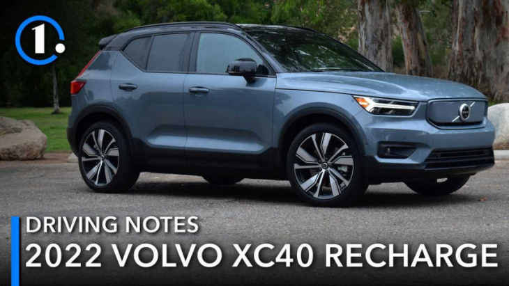 2022 volvo xc40 recharge driving notes: low-key electricity