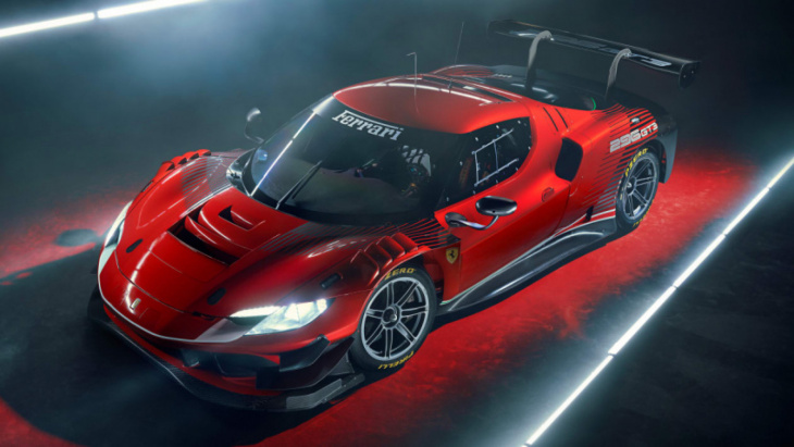 new ferrari 296 gt3 racer revealed with 600bhp