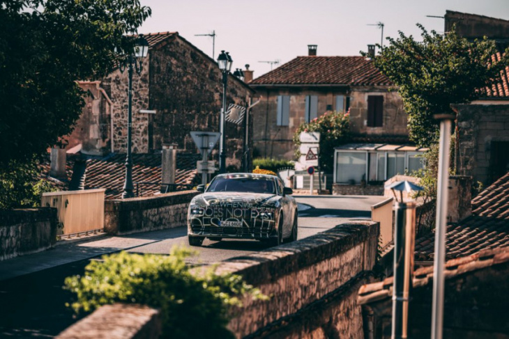 testing of rolls-royce’s all-electric spectre enters second phase on french riviera