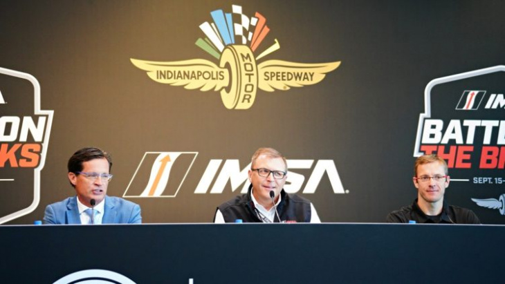 imsa will race at indianapolis next year, endurance races planned