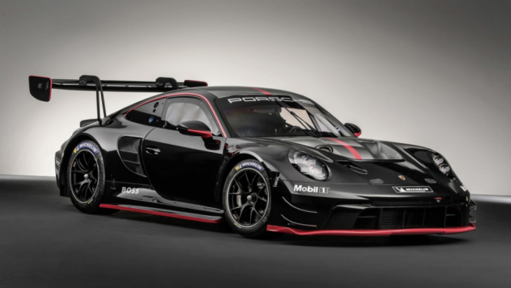 wild porsche 911 gt3 r racer uncovered for 2023