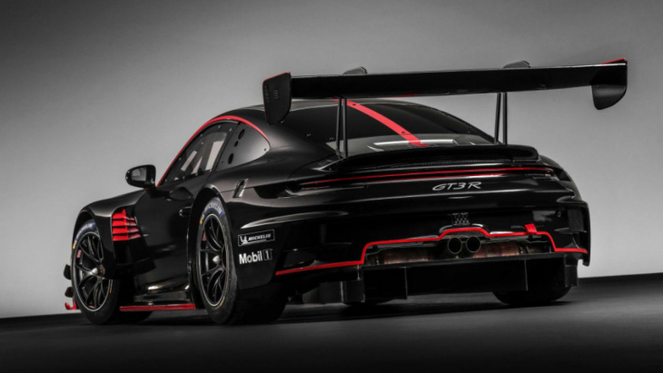 wild porsche 911 gt3 r racer uncovered for 2023