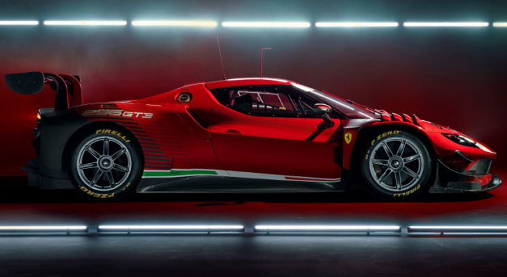 ferrari 296 gt3 racing car revealed