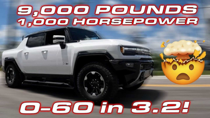 is the gmc hummer ev the quickest pickup in the world?