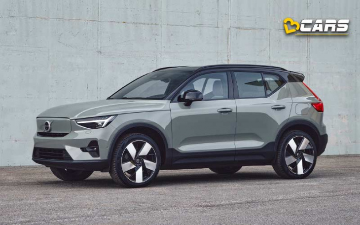 volvo xc40 recharge ground clearance, boot space & dimensions