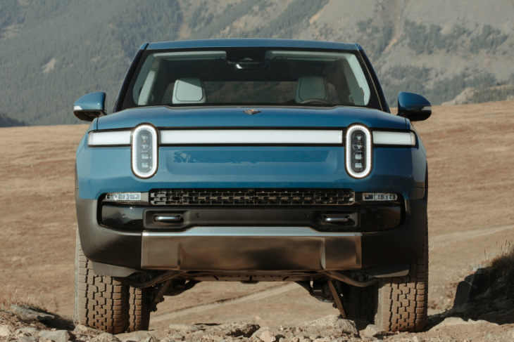 rivian ceo previews new camp mode designed to automatically level vehicle at campsite