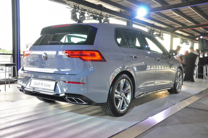 official retail price of all-new volkswagen golf r-line announced