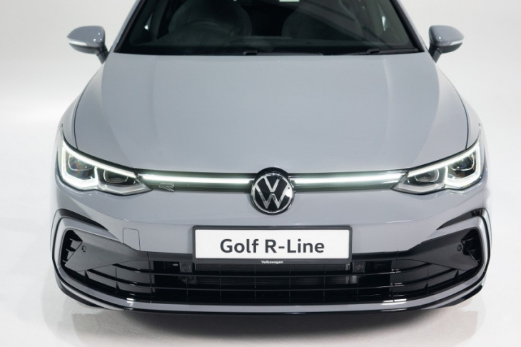 official retail price of all-new volkswagen golf r-line announced