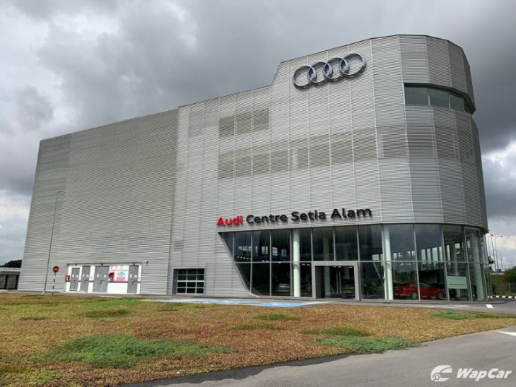 fancy an audi? the 4s centre in setia alam is now reopened, operated under goh brothers motor