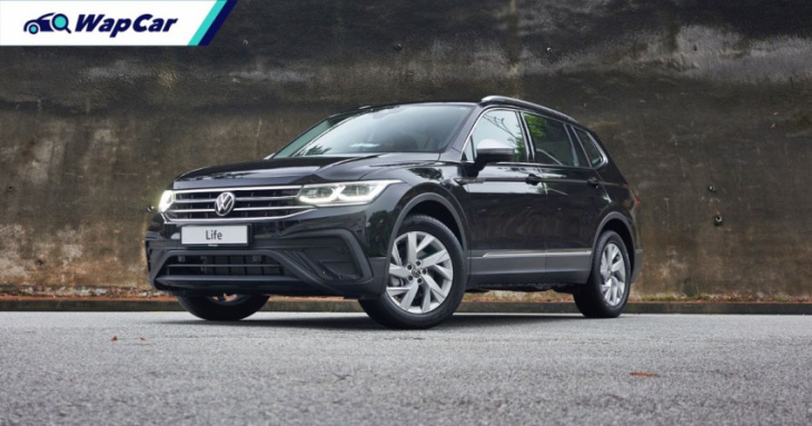 the 2022 volkswagen tiguan allspace life ckd slots in as the most affordable variant at rm 172,990