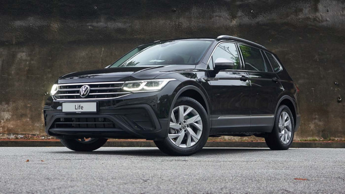 android, volkswagen tiguan allspace adds new entry-level ‘life’ variant in malaysia, from rm173k
