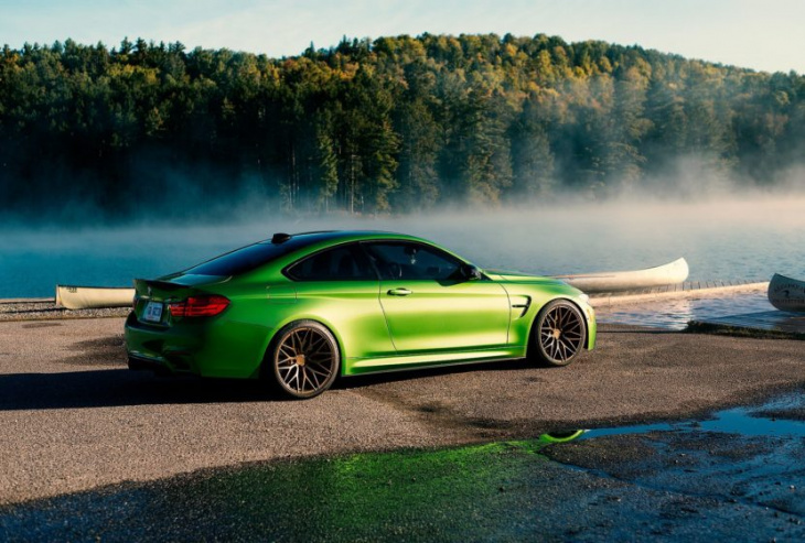 watch the previous-gen bmw m4 and x6 get colorful wraps