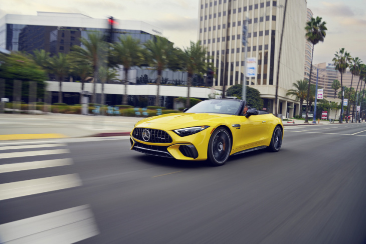 2022 mercedes-amg sl pricing announced