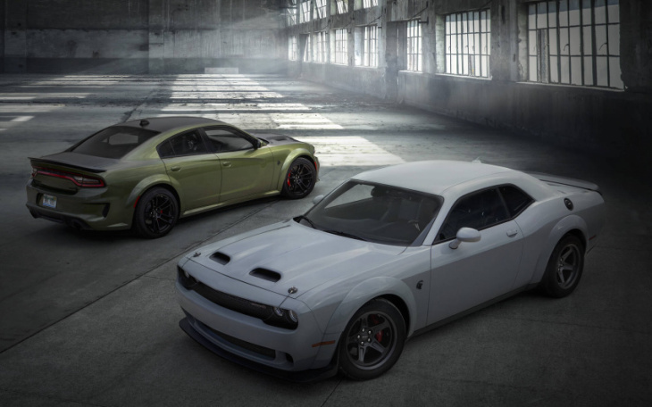 future charger, challenger to be ev only, dodge spokesman says