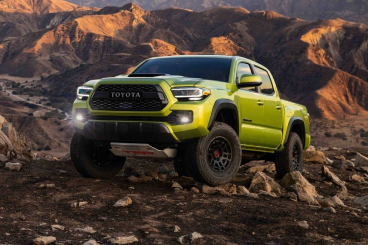 2024 toyota tacoma: the menu gets larger with gas, hybrid, and electric versions of this truck