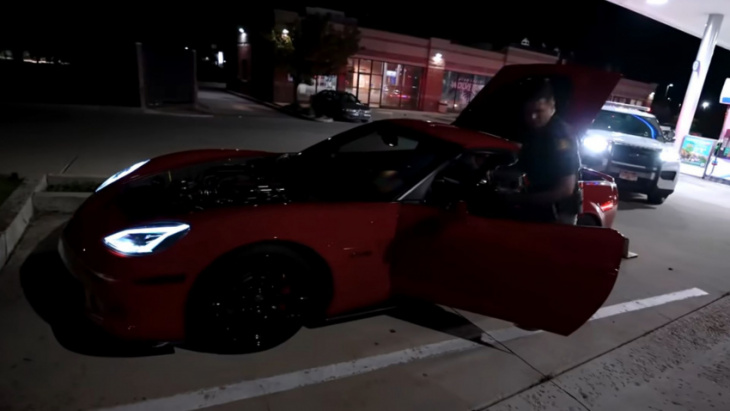 utah youtuber gets his corvette impounded for speeding