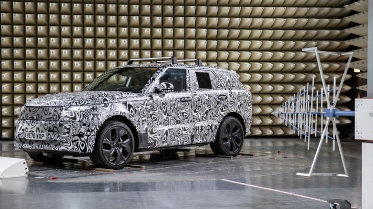 jaguar land rover to test cars for ‘electromagnetic compatibility’