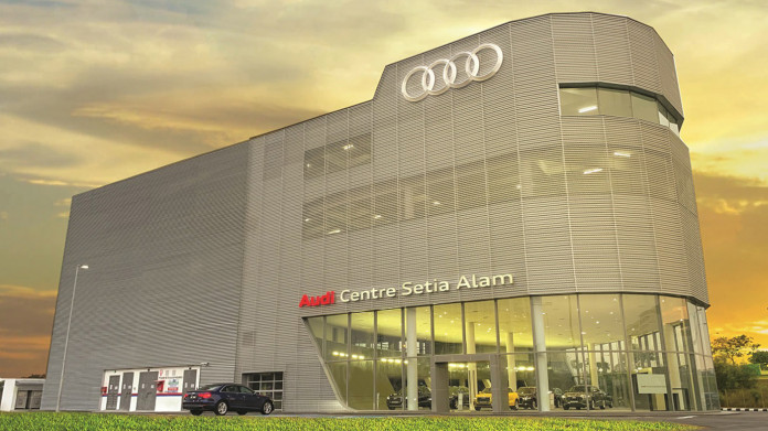 audi centre setia alam reopens, now under goh brothers motor