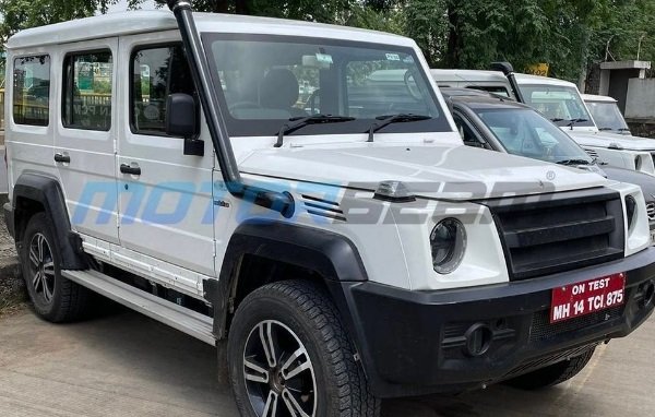 android, force gurkha 5-door spotted again: launch soon