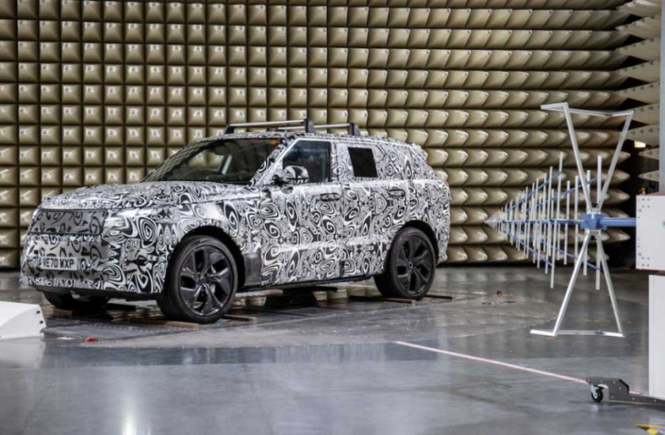 new jlr facility to test vehicles for electrical interference