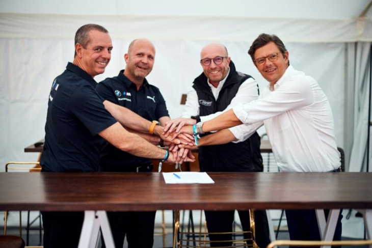 belgian racing team wrt teams up with bmw for 2024 lmdh program