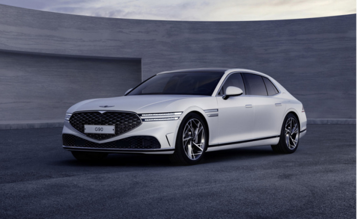 android, 2023 genesis g90's $89,495 starting price includes long list of standard features