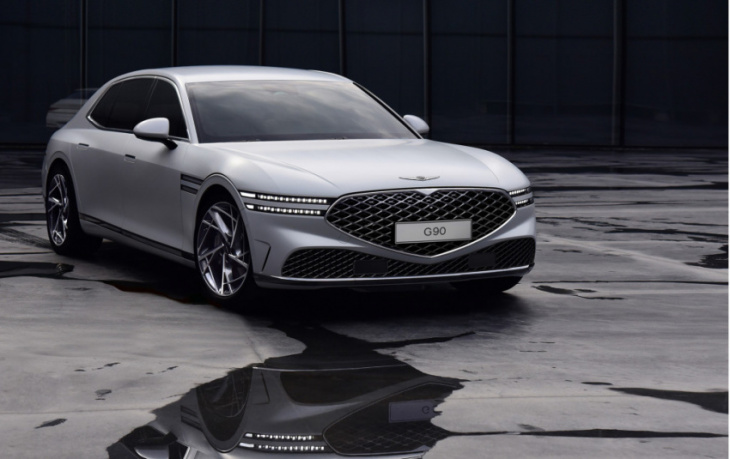 android, 2023 genesis g90's $89,495 starting price includes long list of standard features