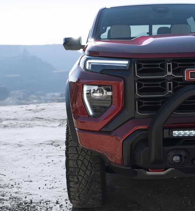 2023 gmc canyon teased in at4x off-road trim ahead of debut