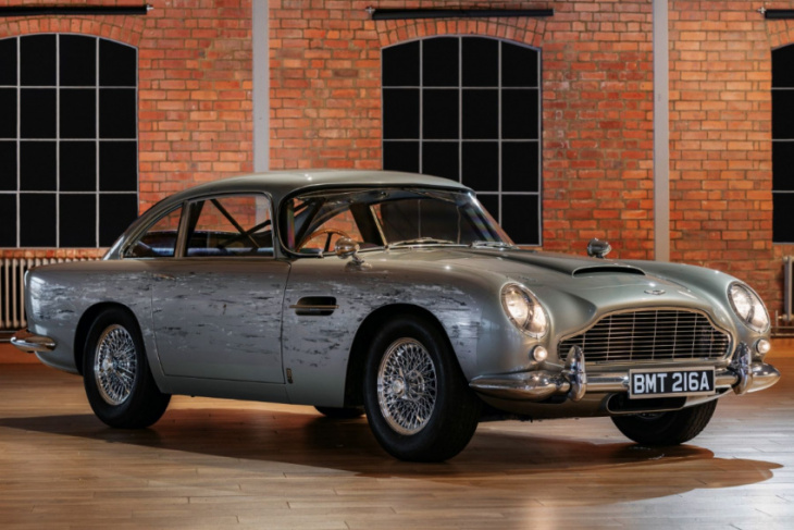 buy it! aston martin db5 from 'no time to die' up for grabs