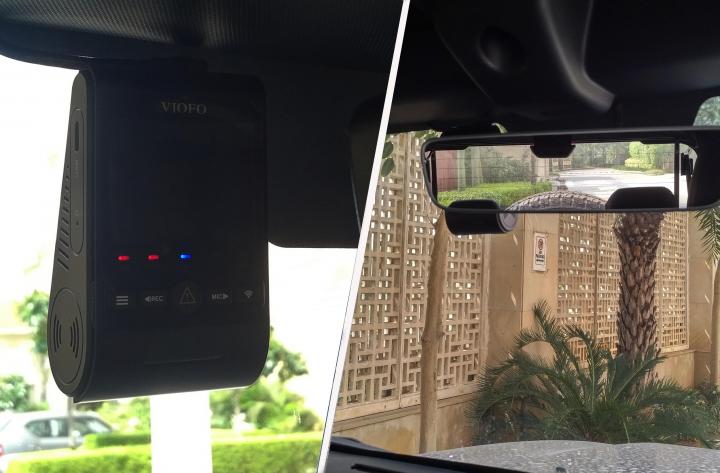 amazon, installed viofo a229 duo front and rear dashcam on my mahindra thar