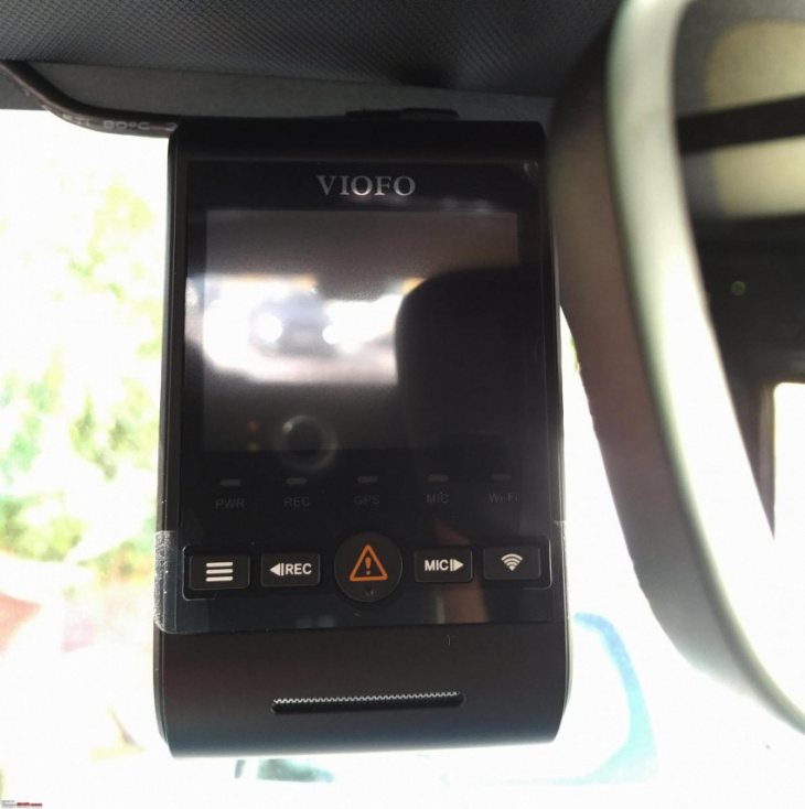 amazon, installed viofo a229 duo front and rear dashcam on my mahindra thar