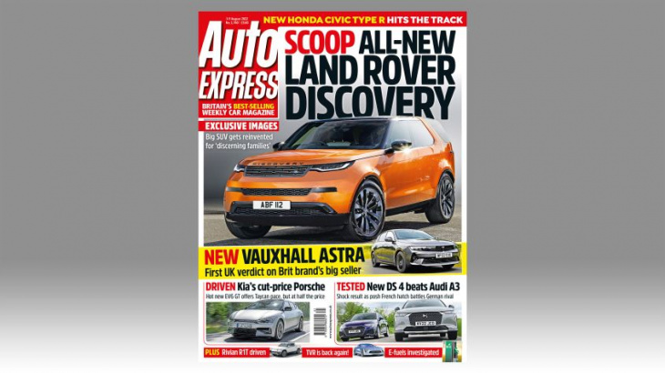 new land rover discovery previewed in this week’s auto express