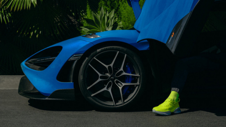 mclaren, apl join forces for this p25k shoe