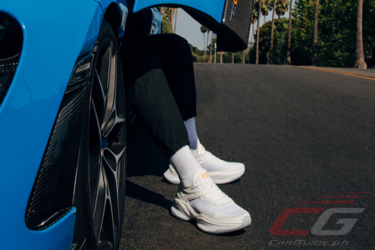 mclaren, apl join forces for this p25k shoe