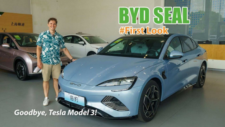 check out the byd seal: tesla model 3 competitor from china