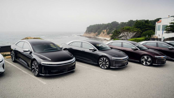 lucid cuts 2022 production forecast once again to 6,000-7,000 evs