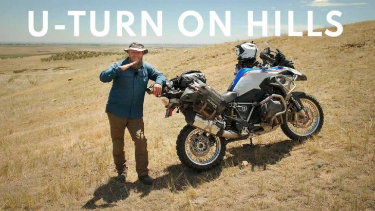 how to, mototrek shows adventure riders how to negotiate uphill u-turns