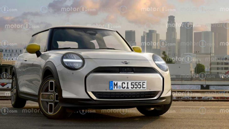2023 mini cooper rendering: this is how we think it's going to look