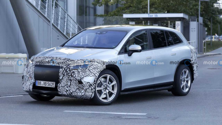 mercedes-maybach eqs suv spied for the first time