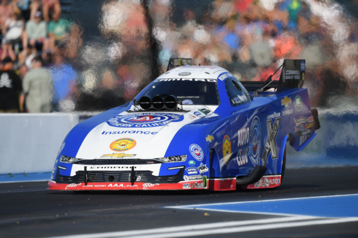 how fast is too fast for nhra? goodyear says current tires won't keep series from 340 mph