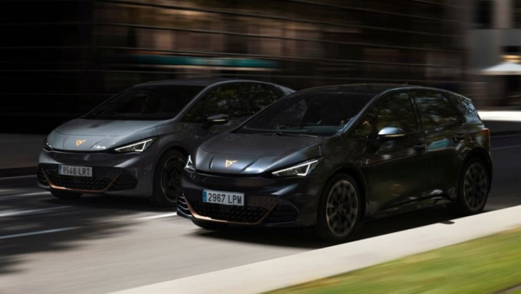 can't wait for your next electric car? abundant supply of 2023 cupra born incoming to take on best-selling tesla model 3
