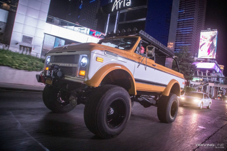larger-than-life in las vegas: rtech fabrications ’72 k50 blazer shifts our reality