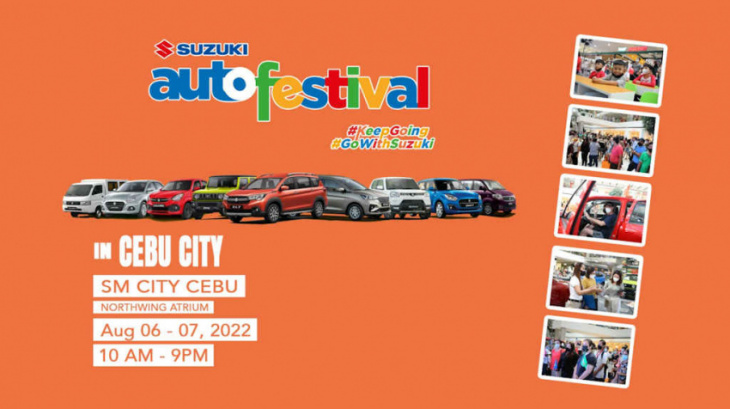 suzuki auto festival heads to cebu city this august 6-7