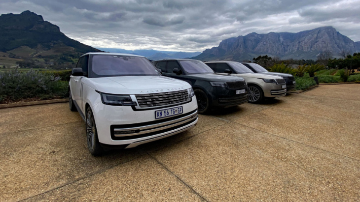 first drive in the new range rover in south africa