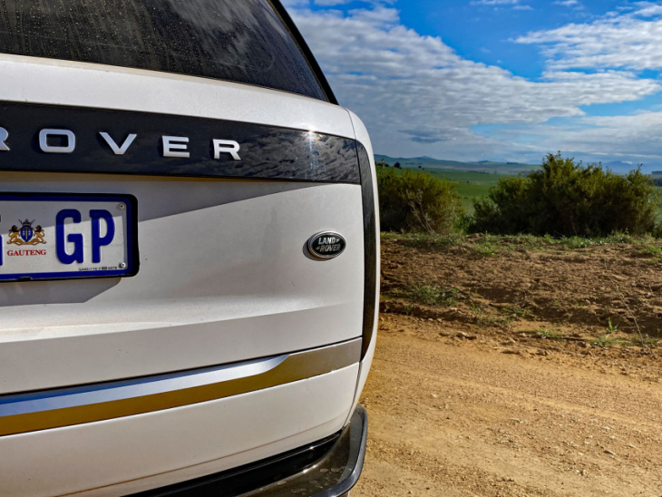 first drive in the new range rover in south africa