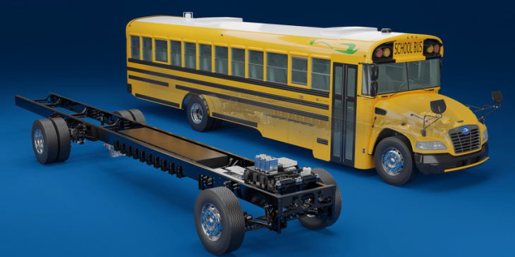 blue bird & lightning emotors to offer zev retrofit for school buses