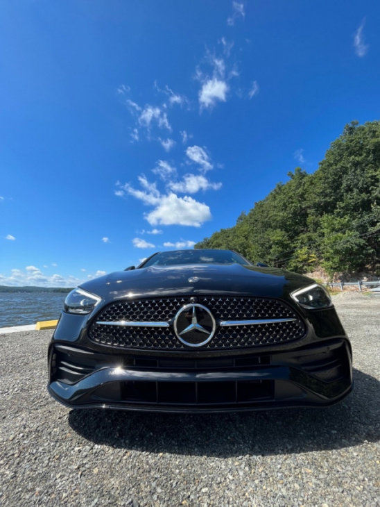 the 2023 mercedes c300 makes one hell of a first impression
