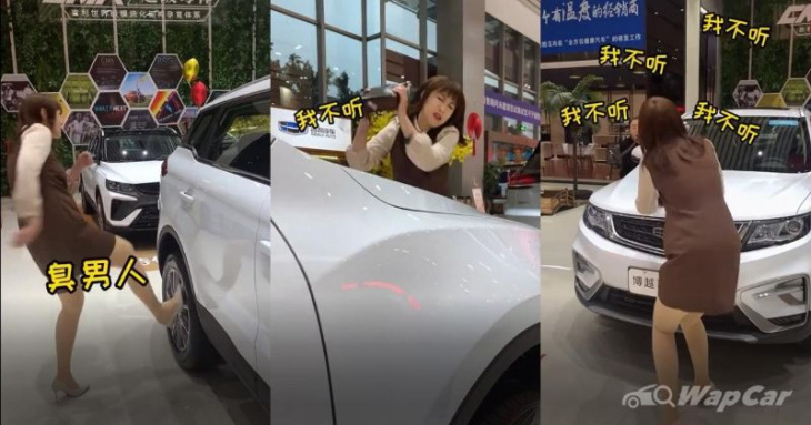 video: chinese skit shows why the geely boyue/ proton x70 is the perfect car for married men