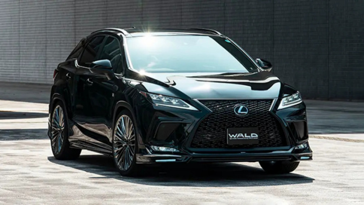 a japanese tuner has added much menace to the sensible lexus rx