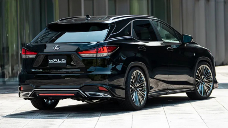a japanese tuner has added much menace to the sensible lexus rx